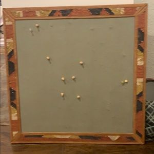 Navajo looking bulletin board